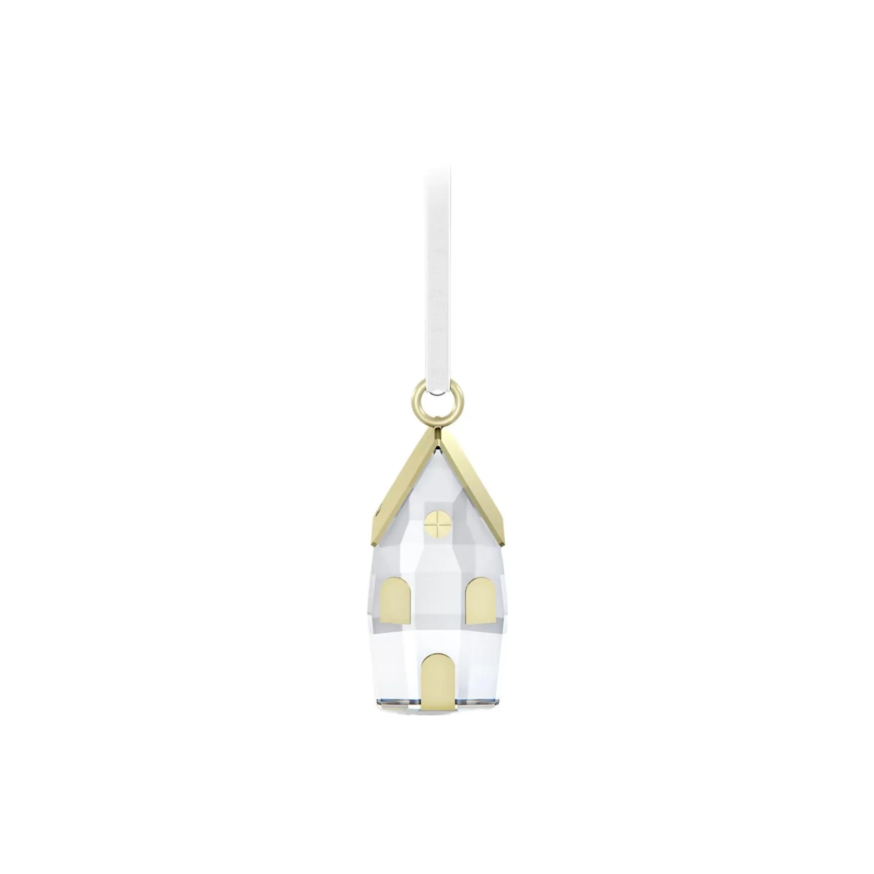 Swarovski Holiday Magic Pendant Unisex Gold/White