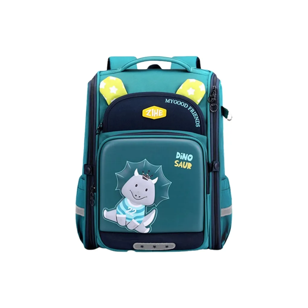 JIANGLIDA Нейлон Рюкзак Студенческий Рюкзак Стандартный Детский Зеленый Синий Фиолетовый Светло-Синий Светло-Фиолетовый Сапфирово-Синий