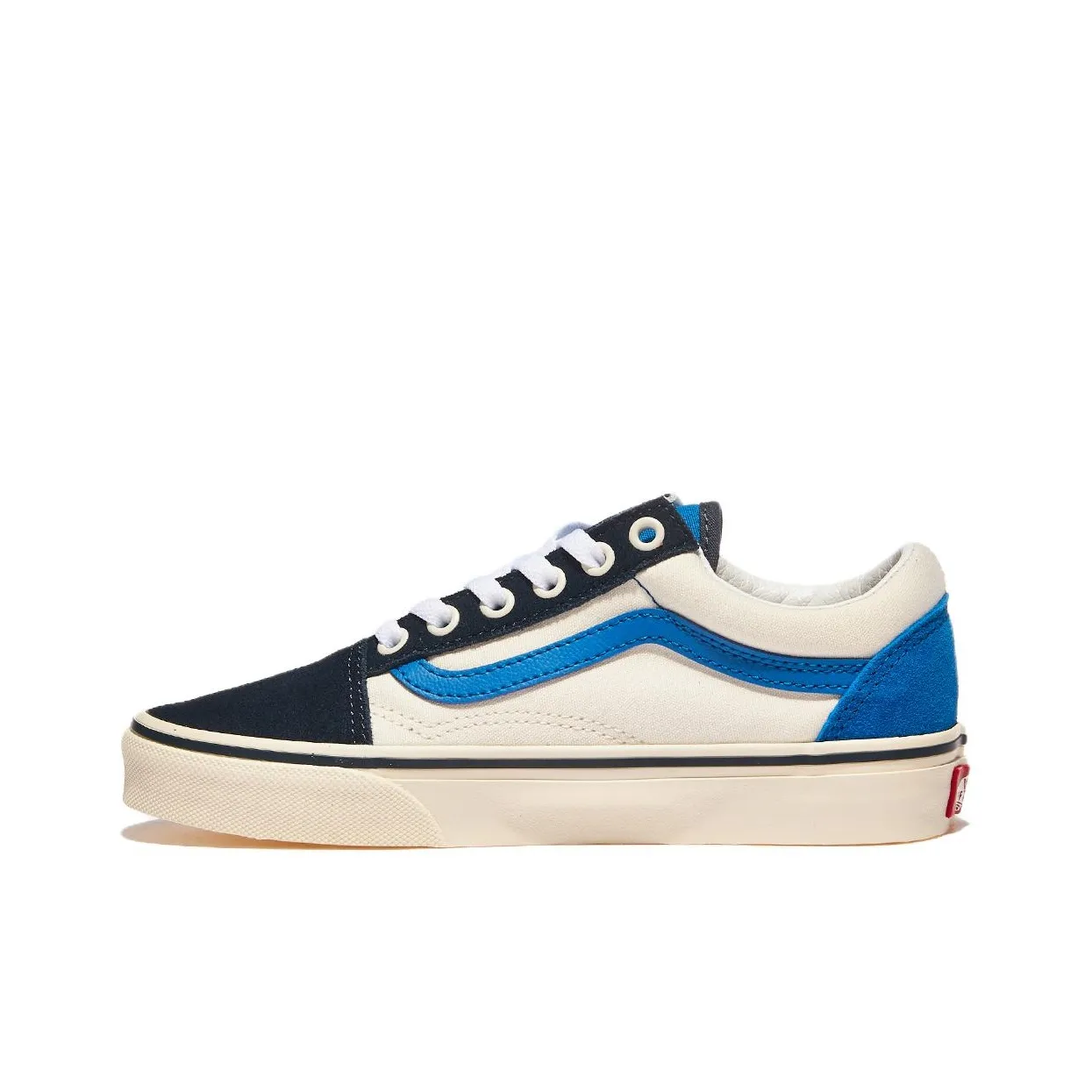 VANS Old Skool Collection Низкие Кроссовки для Скейтбординга Унисекс Белые Синие