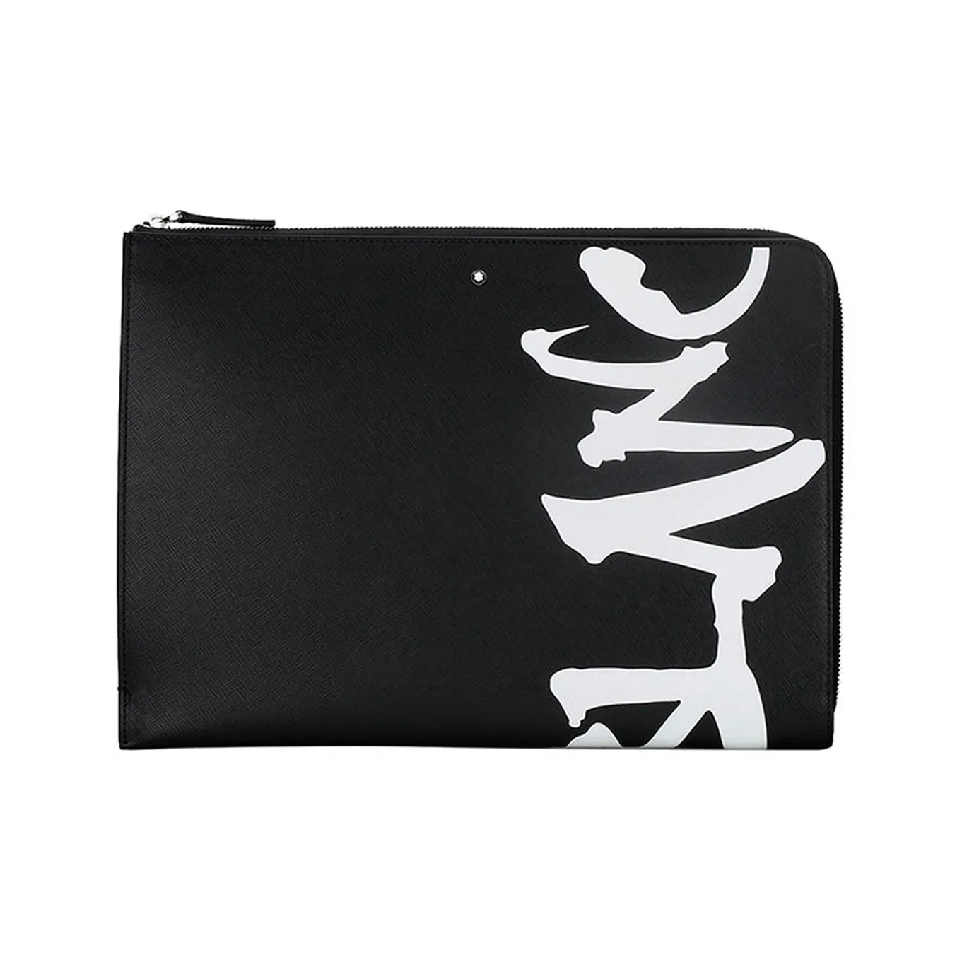 MONTBLANC Кожа Клатч Мужской Черный