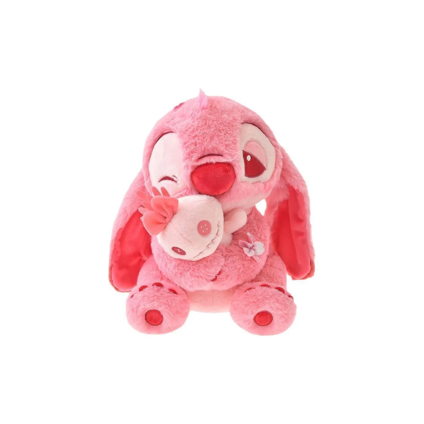 Disney Stitch Вишневый цветок Кукла Плюшевая Кукла 33 см Высота