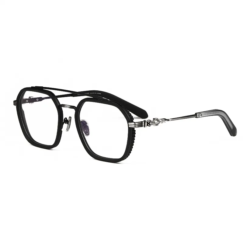 THANKSGIVING Пластиковая оправа с пластиной титановый сплав металл нерегулярная форма оправа для очков унисекс