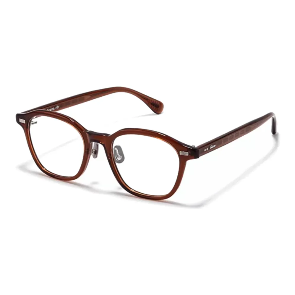 Fakeme Пластиковая оправа Нерегулярной формы Оправа для очков Унисекс Красная