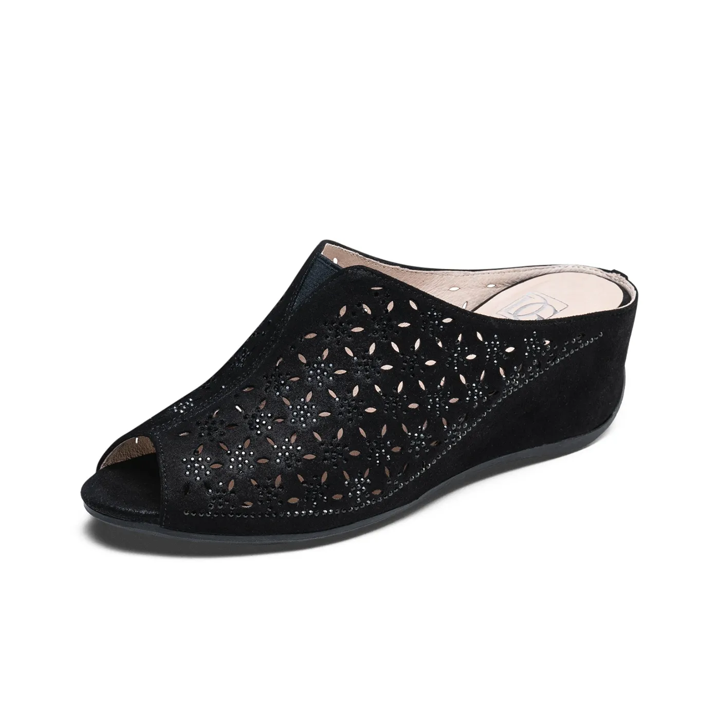 DG Резиновая подошва Cut Out Стразы Домашние тапочки Женские