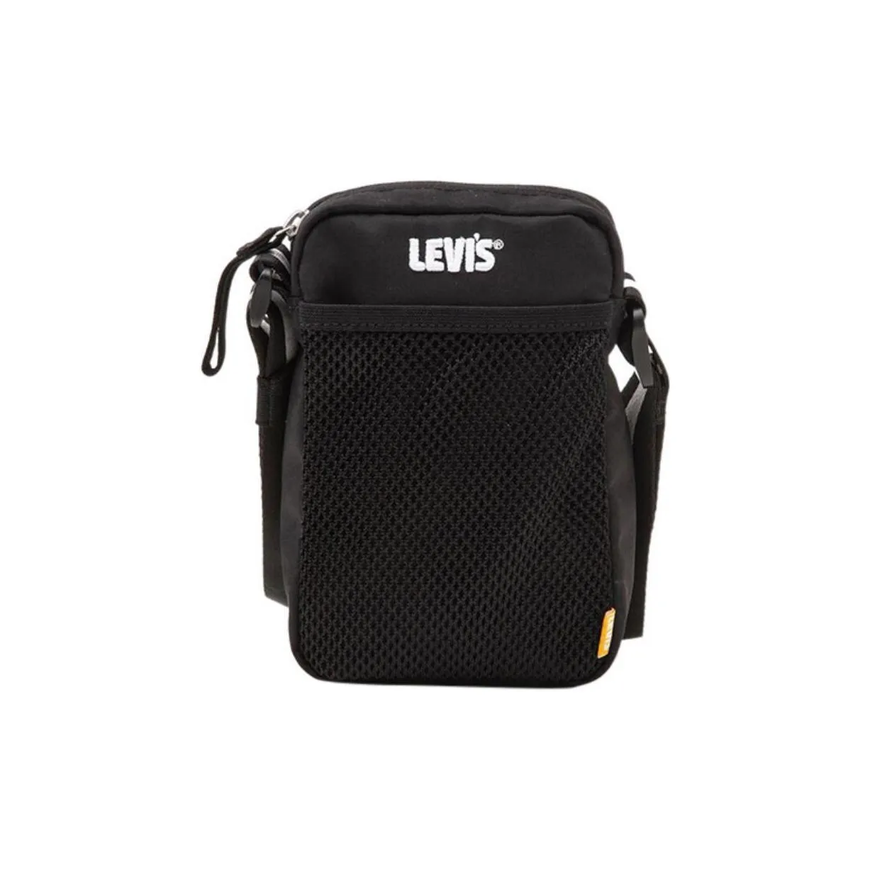 Levi's Polyester Shoulder Bag, Crossbody Bag Mini Men's Black
