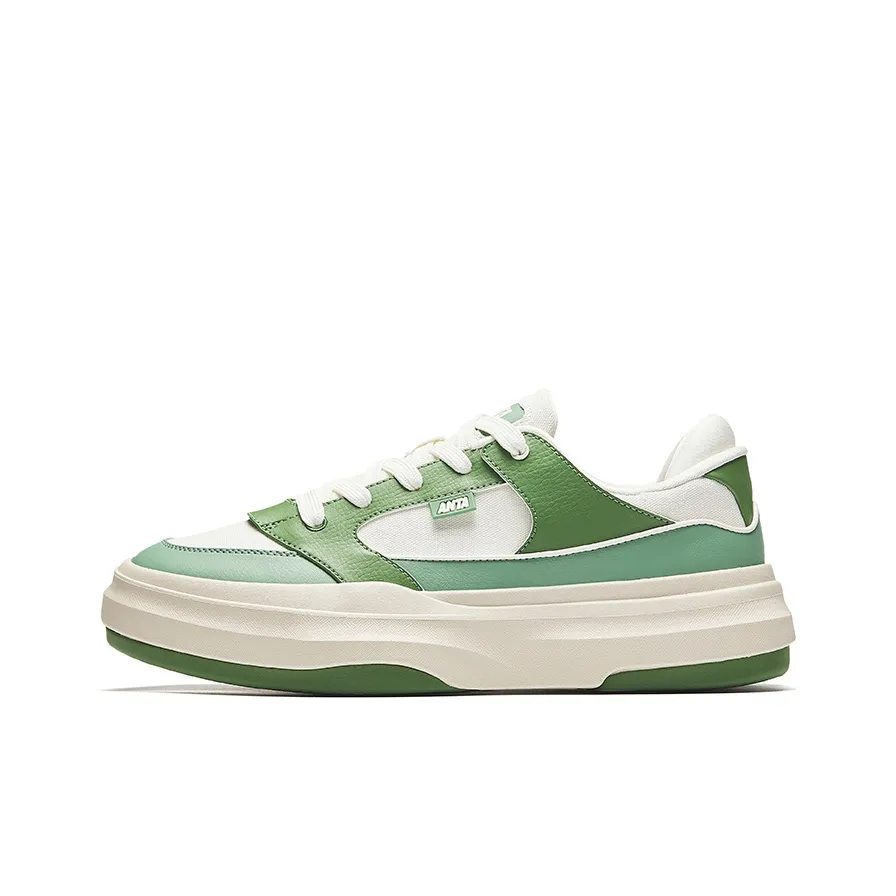 ANTA Печенье Цвет Обувь Увеличение Высоты Легкий Низкий Топ Кроссовки для Скейтбординга Мужской