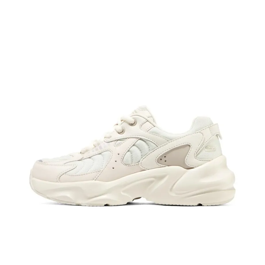 Skechers DLITES Riding Waves Песчаный And Waves Low Топ Толстоподошвенные кроссовки Женские Натуральный