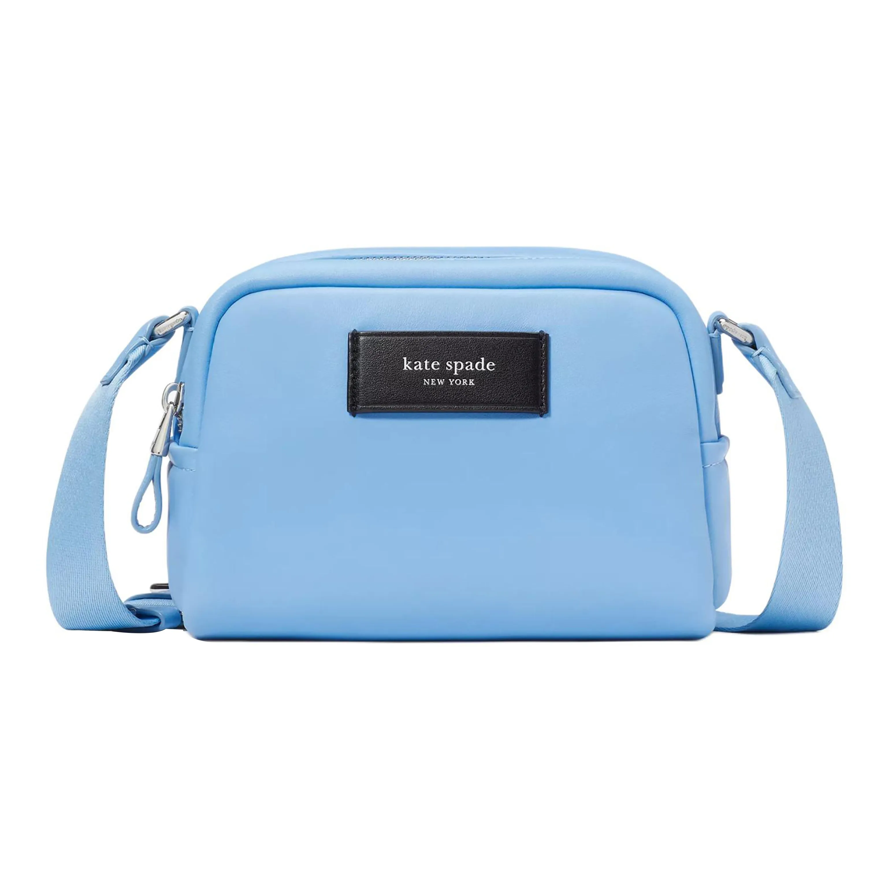 Kate Spade Cow Leather Shoulder Bag Crossbody Bag Small barcelona Women's Starlight Blue