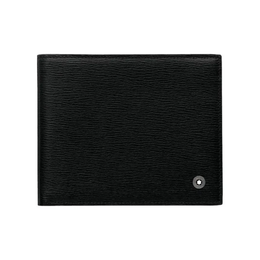 MONTBLANC Кошелек из коровьей кожи мужской черный