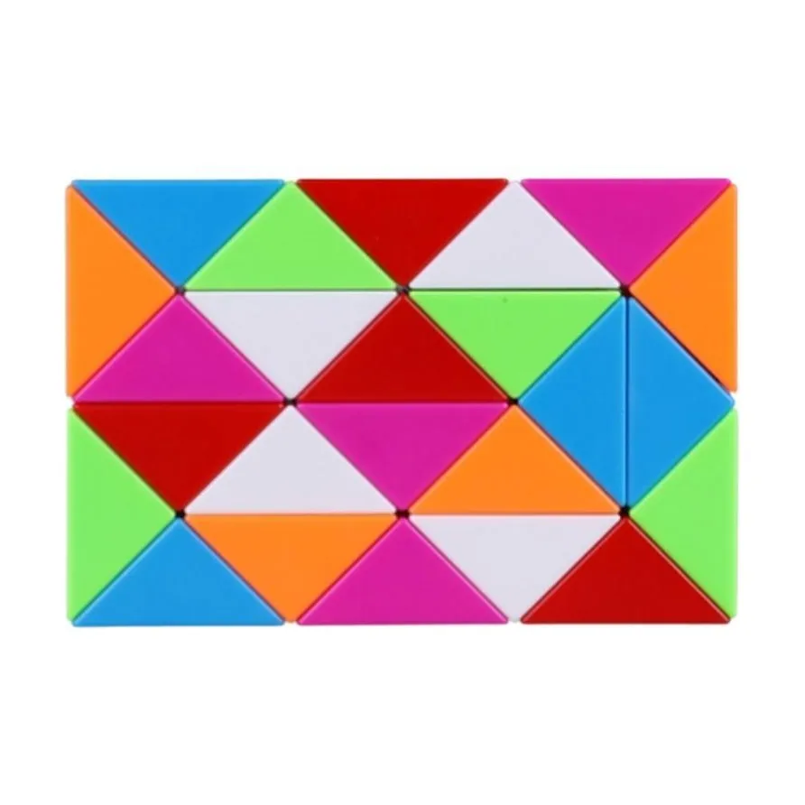 Qiyi Kids Радужный Универсальный Волшебный Рулон 24 36 48 60 72 Сегмента Нерегулярная форма Кубика Рубика Игрушки