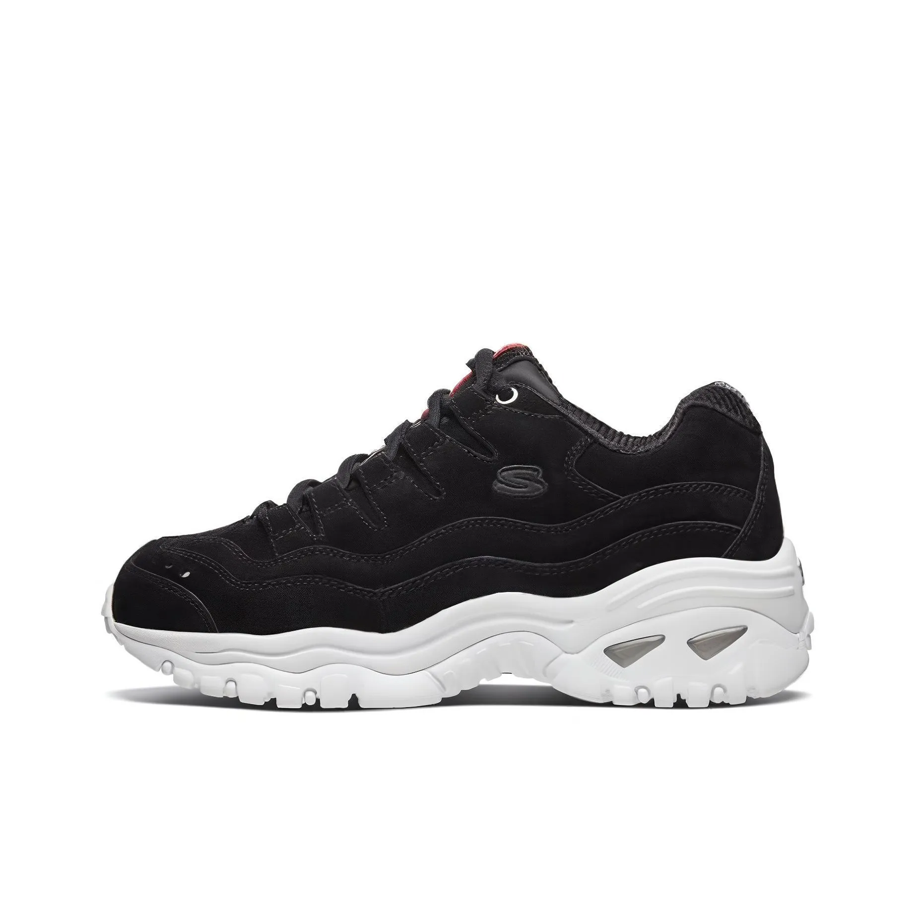 Skechers Energy Low Top Running Shoes Black Women's