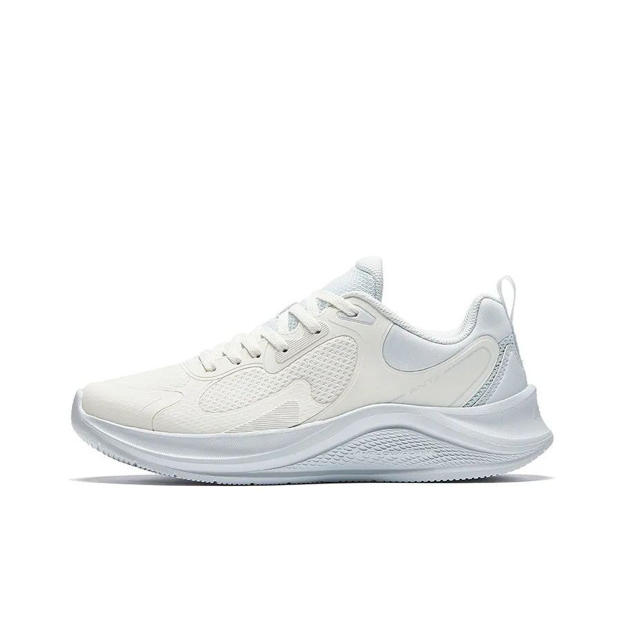 Anta Slip Resistant, Breathable, Lightweight Low Top Running Shoes Women's Light Mist Gray