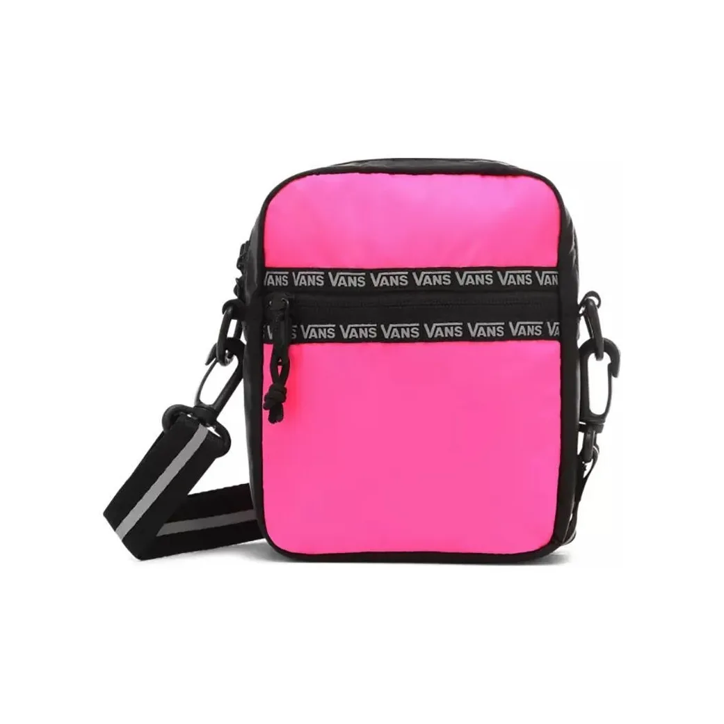 VANS Нейлоновая сумка через плечо стандартная унисекс розовая черная