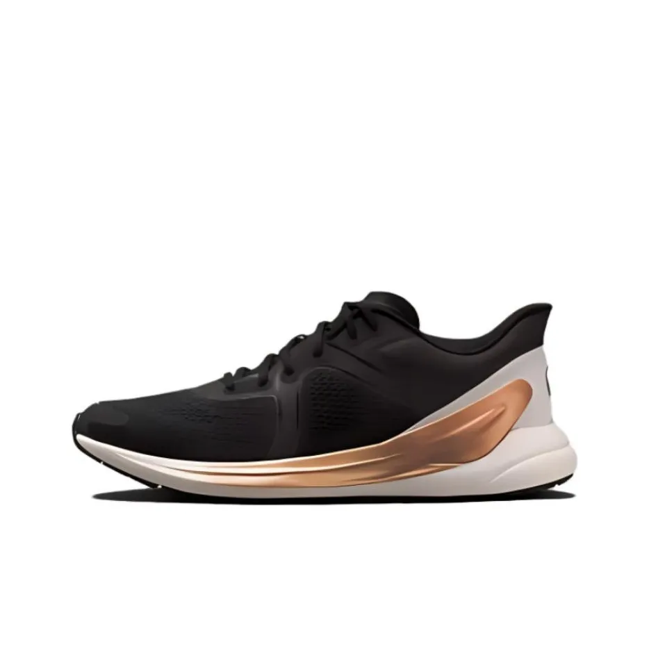 Lululemon Blissfeel Anti Slip Wear Resistant Low Top Running One shoes Women's Black Gold
