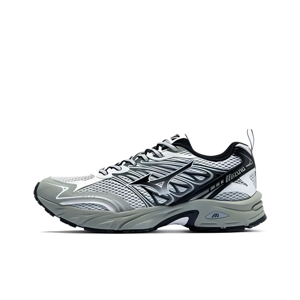 Mizuno LG 2000 Амортизаторы Slip-resistant Низкий топ Беговые кроссовки Unisex Light Серый Черный Темно-зеленый