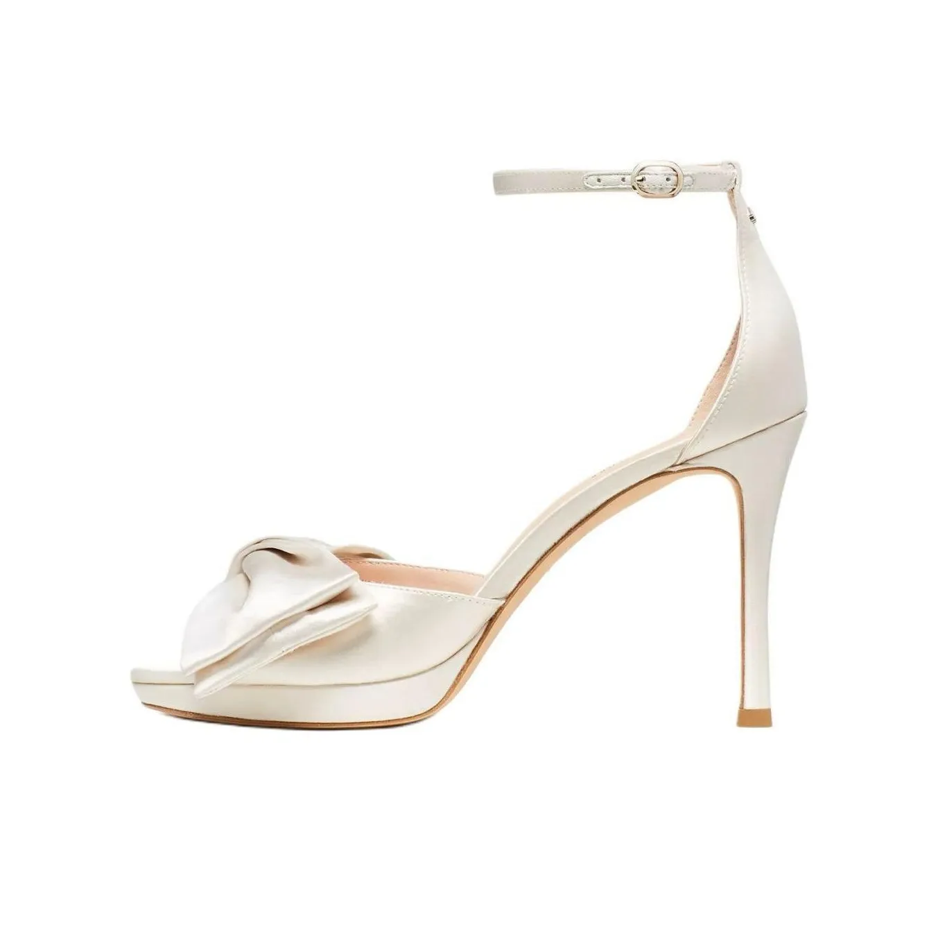 Kate Spade One Strap Sandals 10cm Women's White