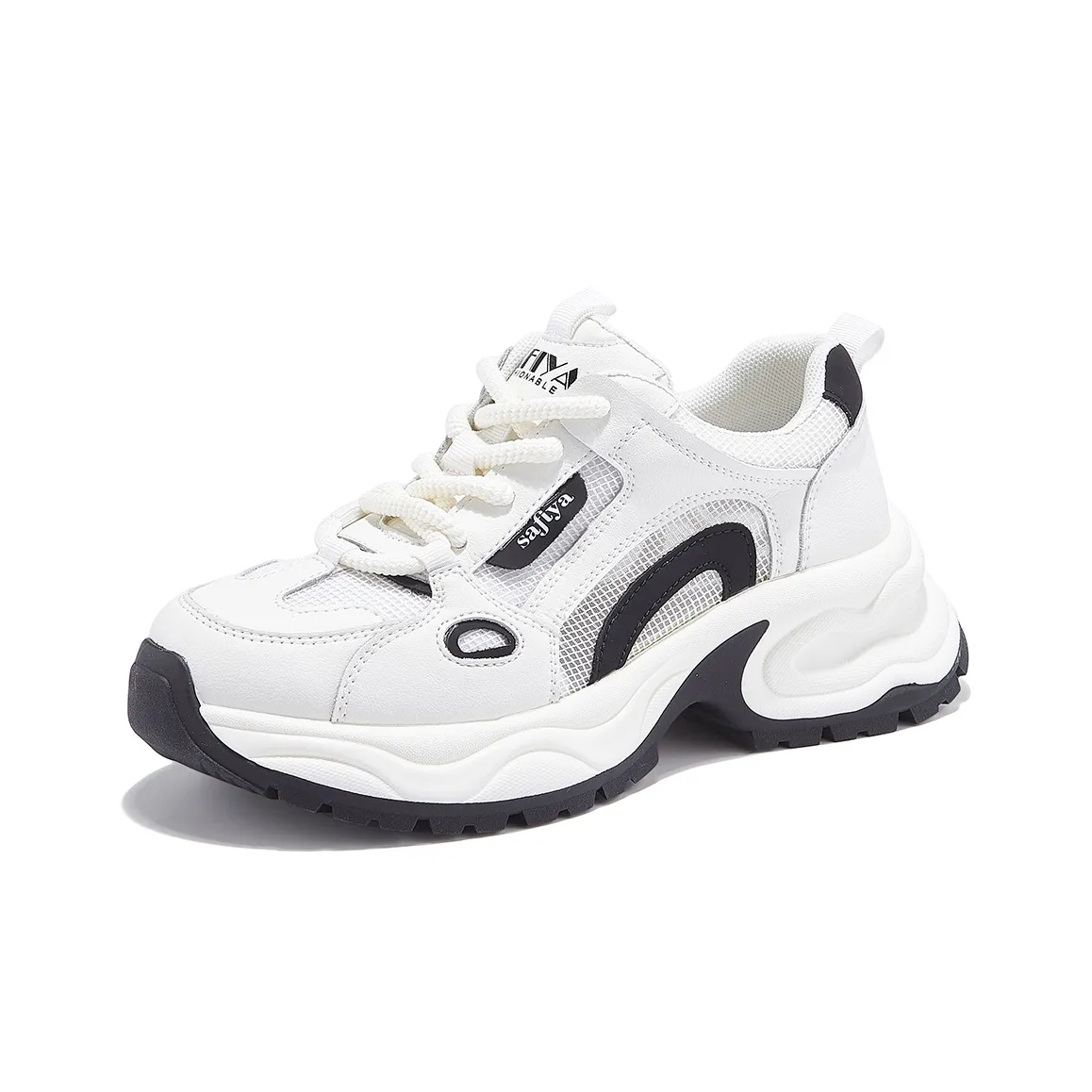 XINGQILIUQIXIA X Safiya Дышащий Легкий Увеличивающий Высоту Низкий Топ Кроссовки с Толстой Подошвой Женские