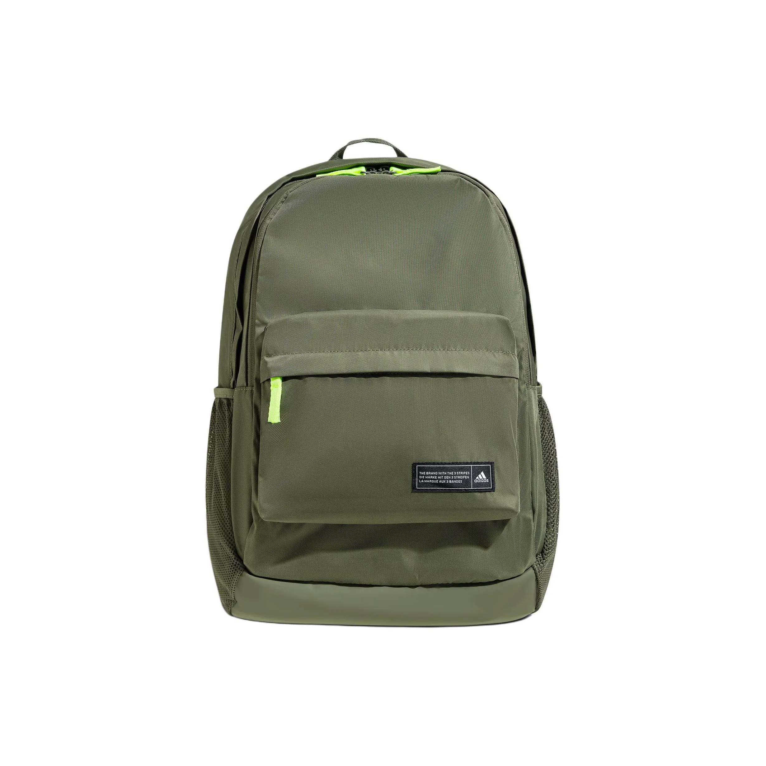 Adidas Recycled Polyester Backpack Regular Unisex Strata Olive Green