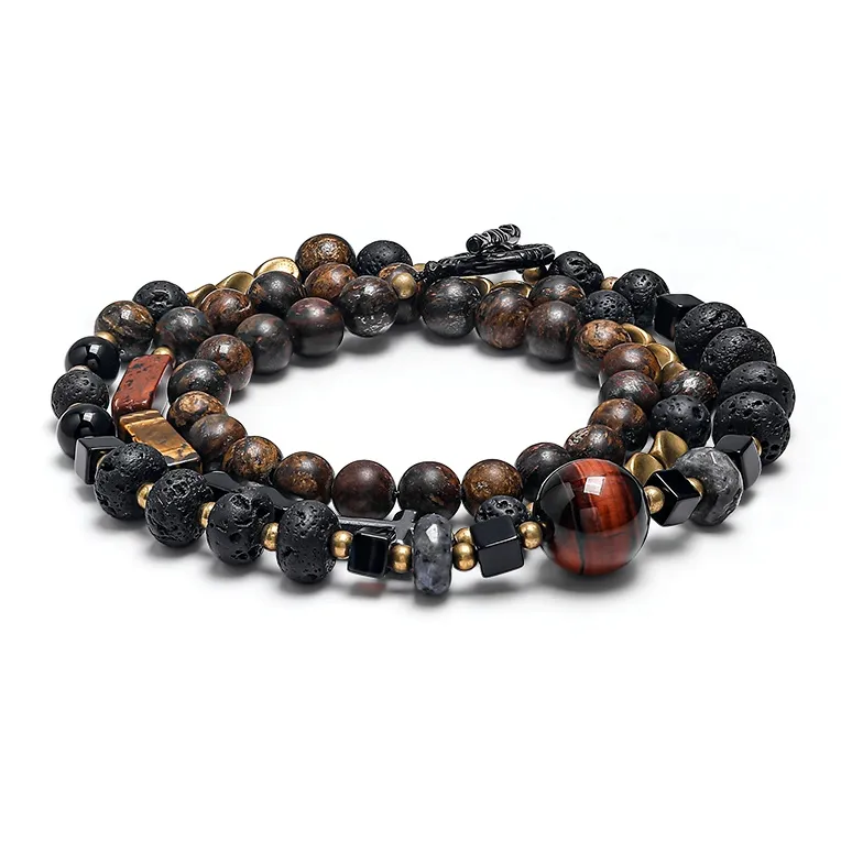 CUUD Браслеты из вулканического камня Мужской