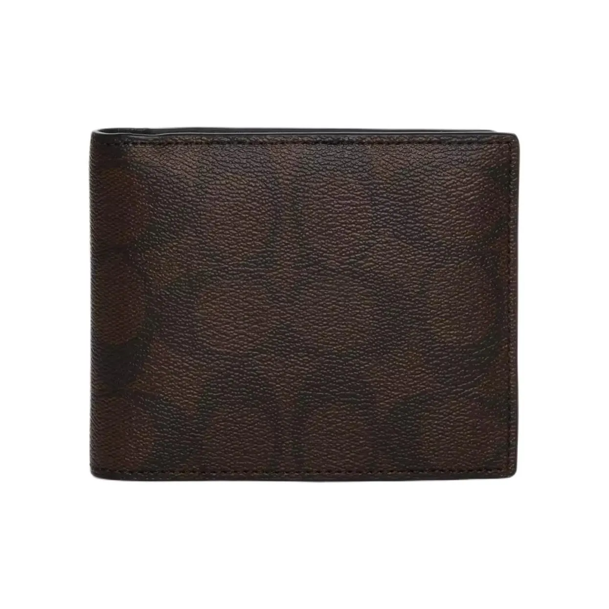 COACH 3 IN 1 Wallet Покрытый холст Кошелек Мини Мужской Mahogany Multicolor