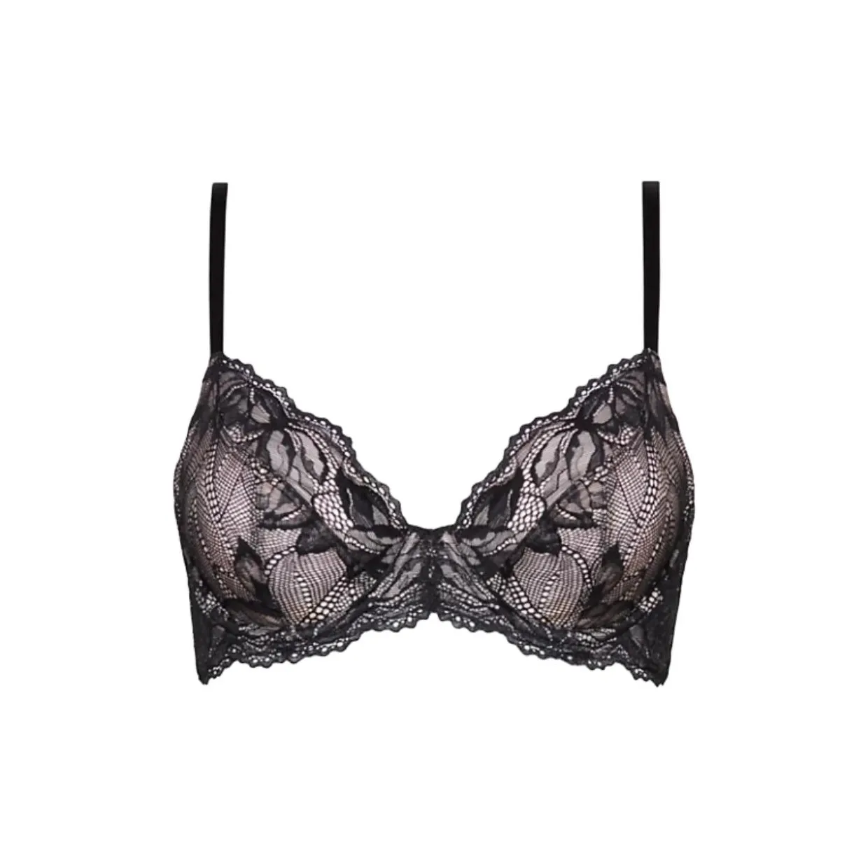 CALVIN KLEIN Full Coverage Bra Seductive Comfort Bra Women's Black