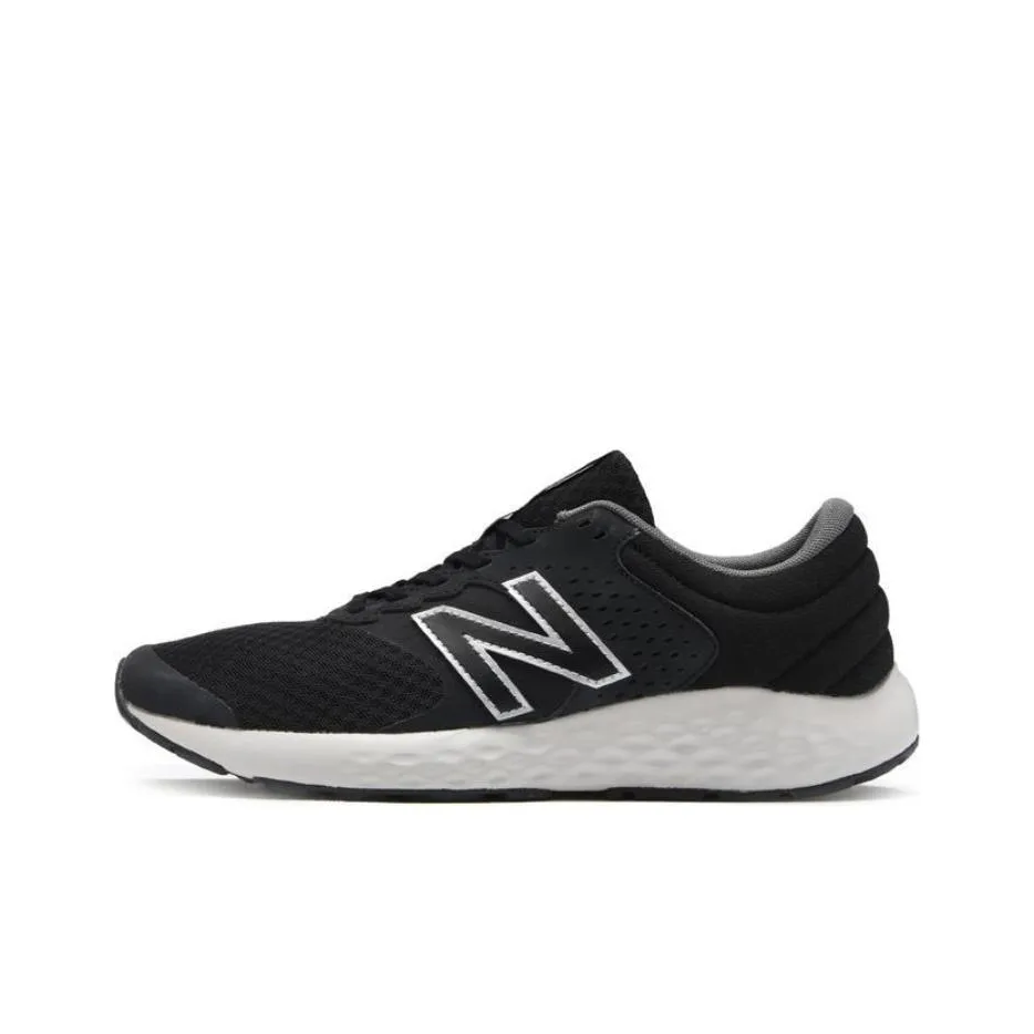 New Balance NB 420 Cushioning, Wear Resistant Low Top Casual Running Shoes Men's Black White