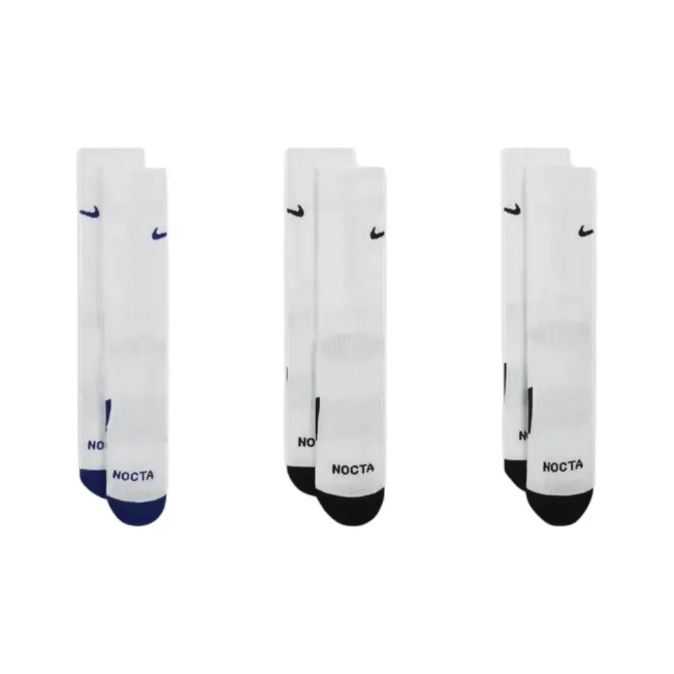 Nike x Nocta Белый 3 шт Унисекс MID Носки до икры