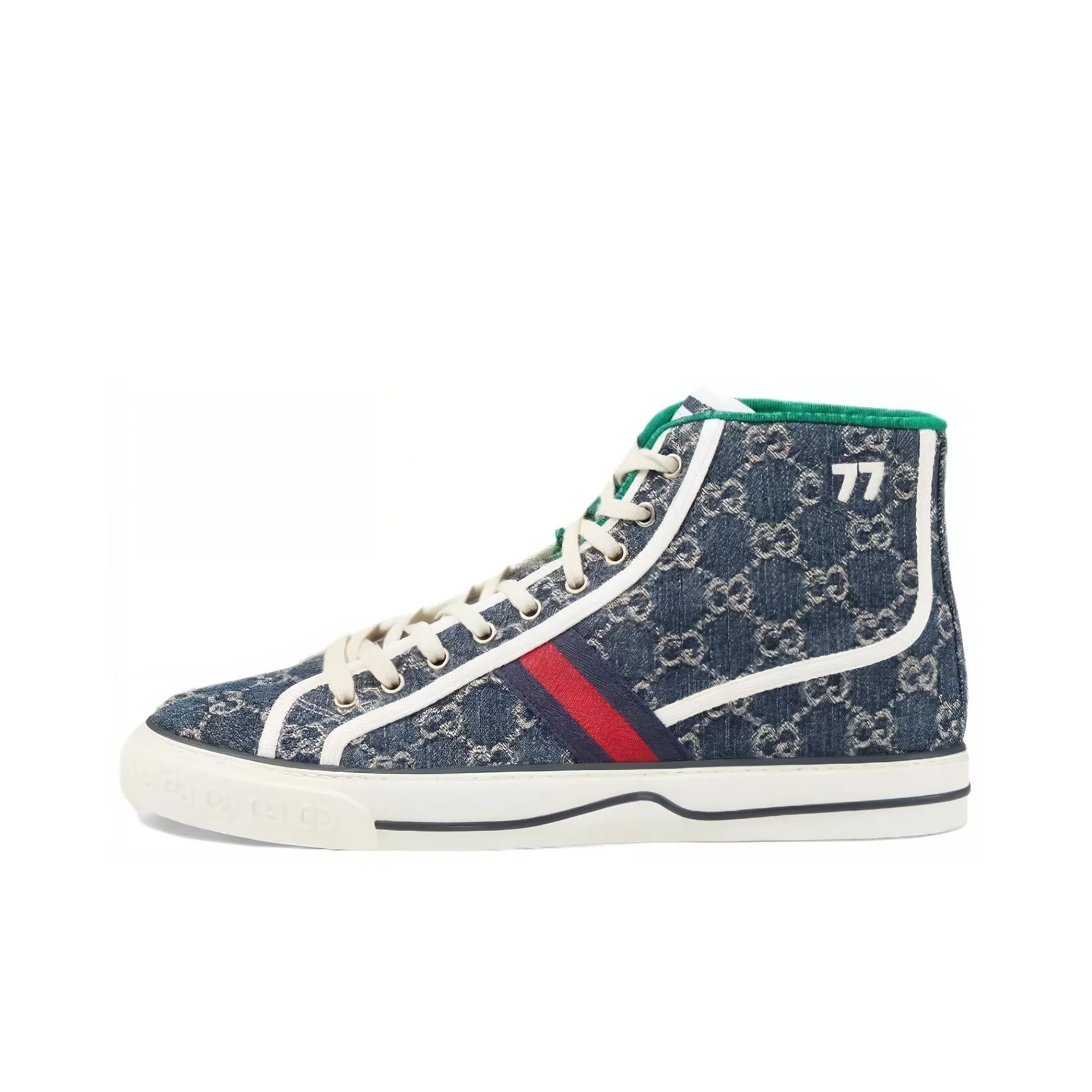 GUCCI Tennis 1977 High 'Denim'