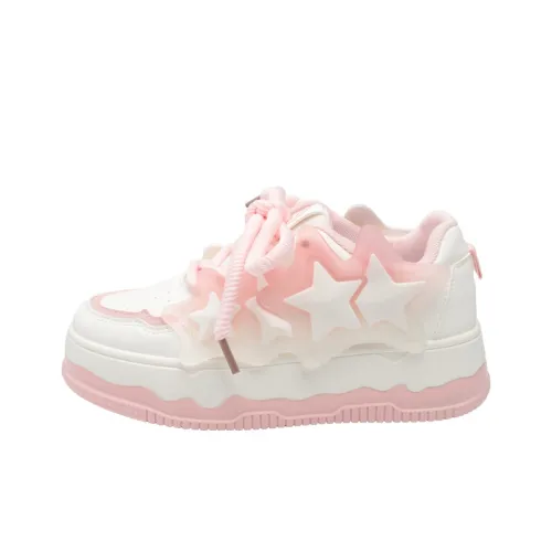 RENBEN Кроссовки для скейтбординга Low Top Конфетно-розовые Женские