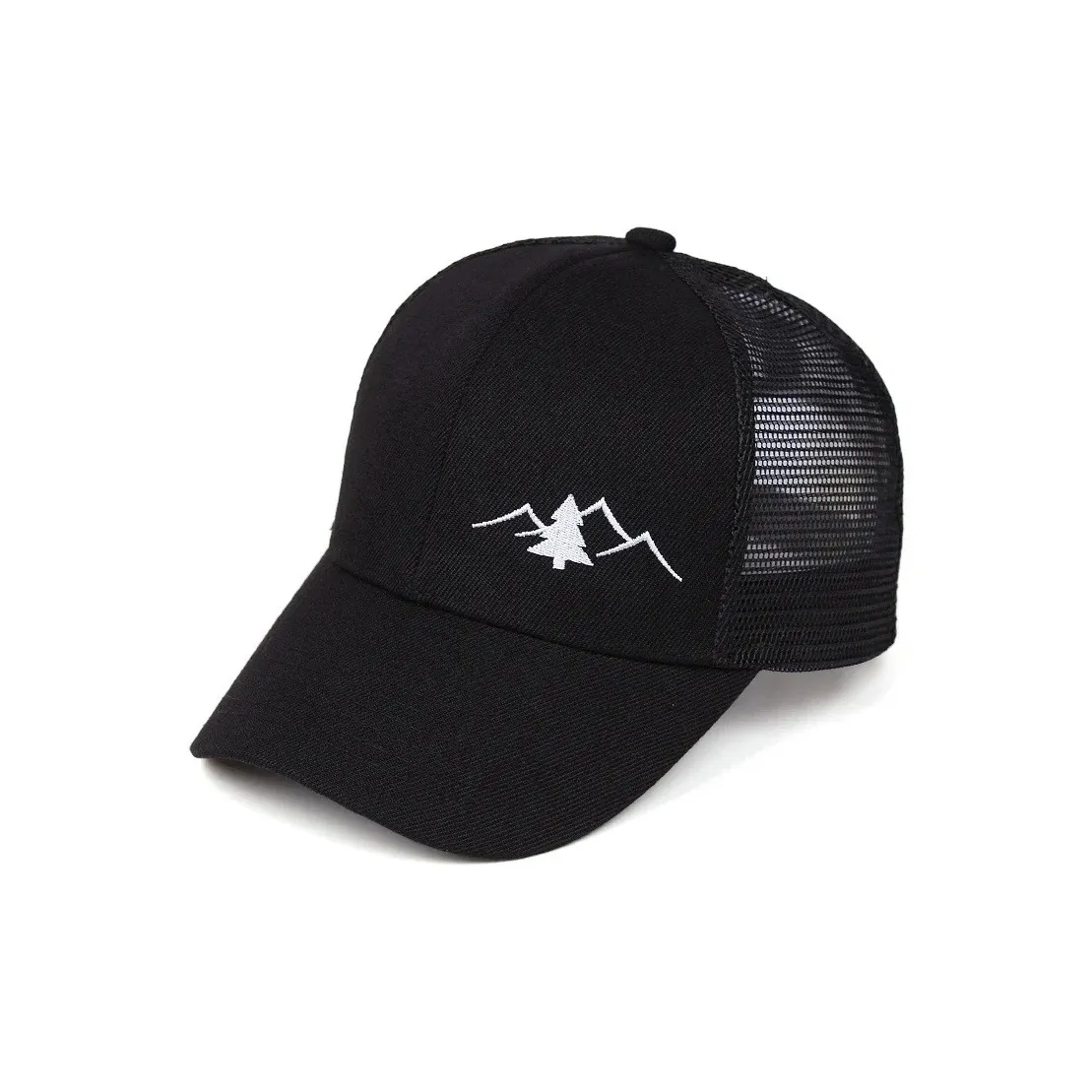 AAJF Cotton Outdoor Truck Driver Hat Embroidered Baseball Cap Compatibility Mesh Hat Unisex