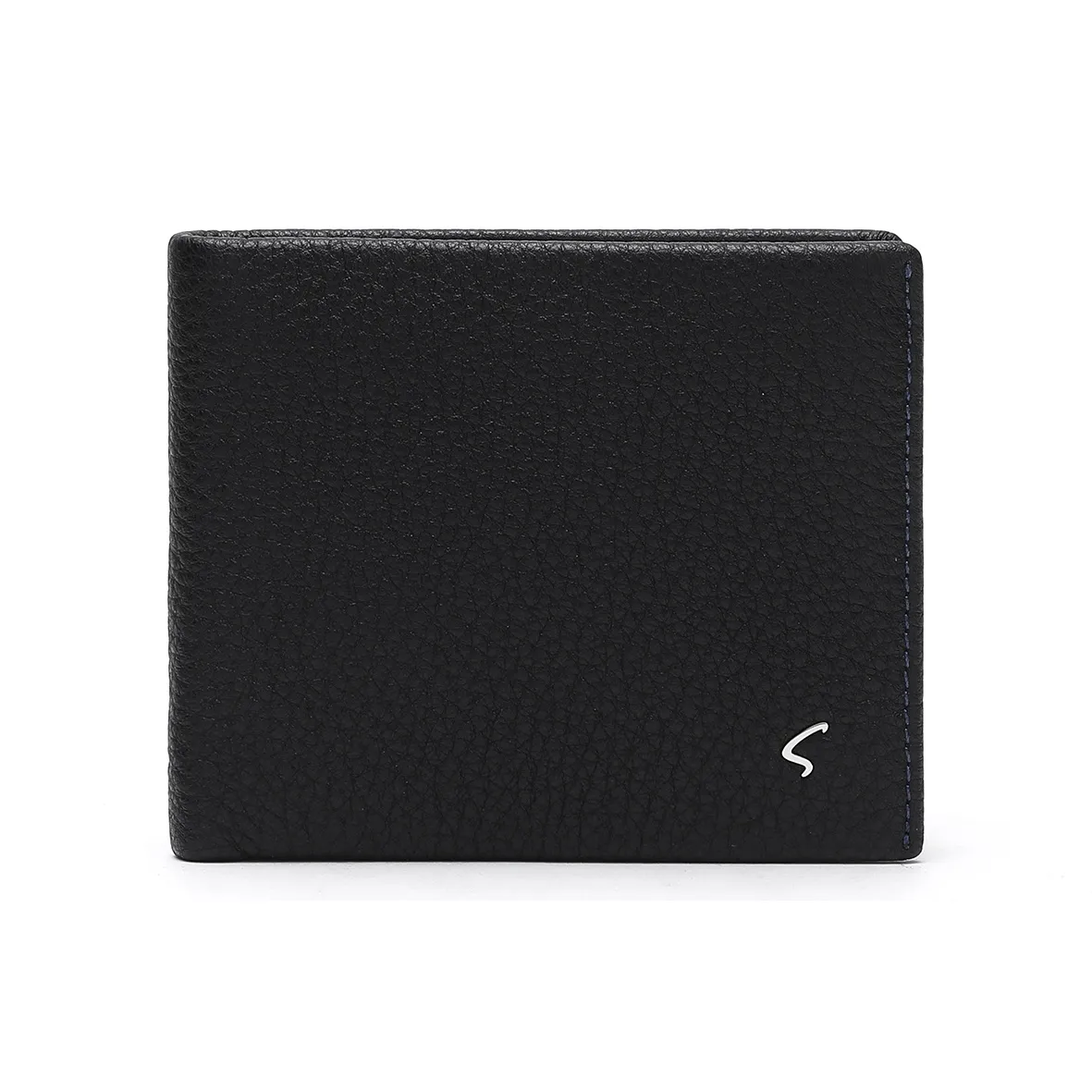 Satchi Cow Leather Money Clip Ticket Clip Small Size Men's Black