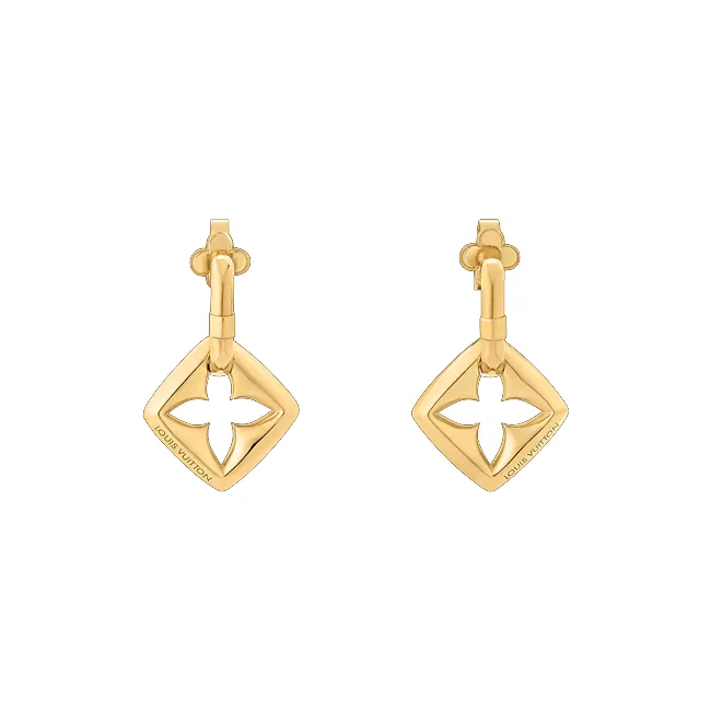 Lv Puffygram Earrings