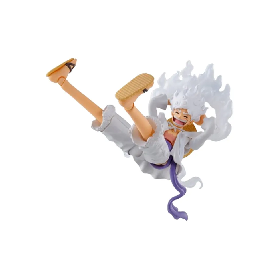 BANDAI Soul Limit SHF One Piece Five Speed Luffy Nika Form Action Figures