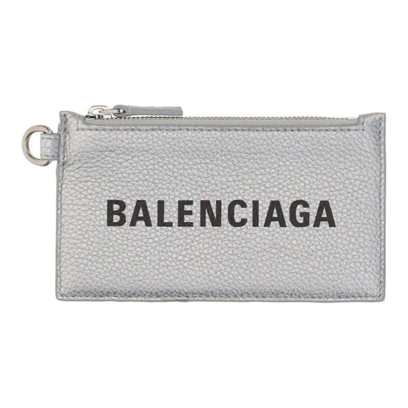 Balenciaga Кошелек из коровьей кожи держатель для карт стандартный женский серебряный
