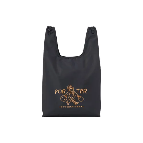 PORTER Сумки Черный Унисекс