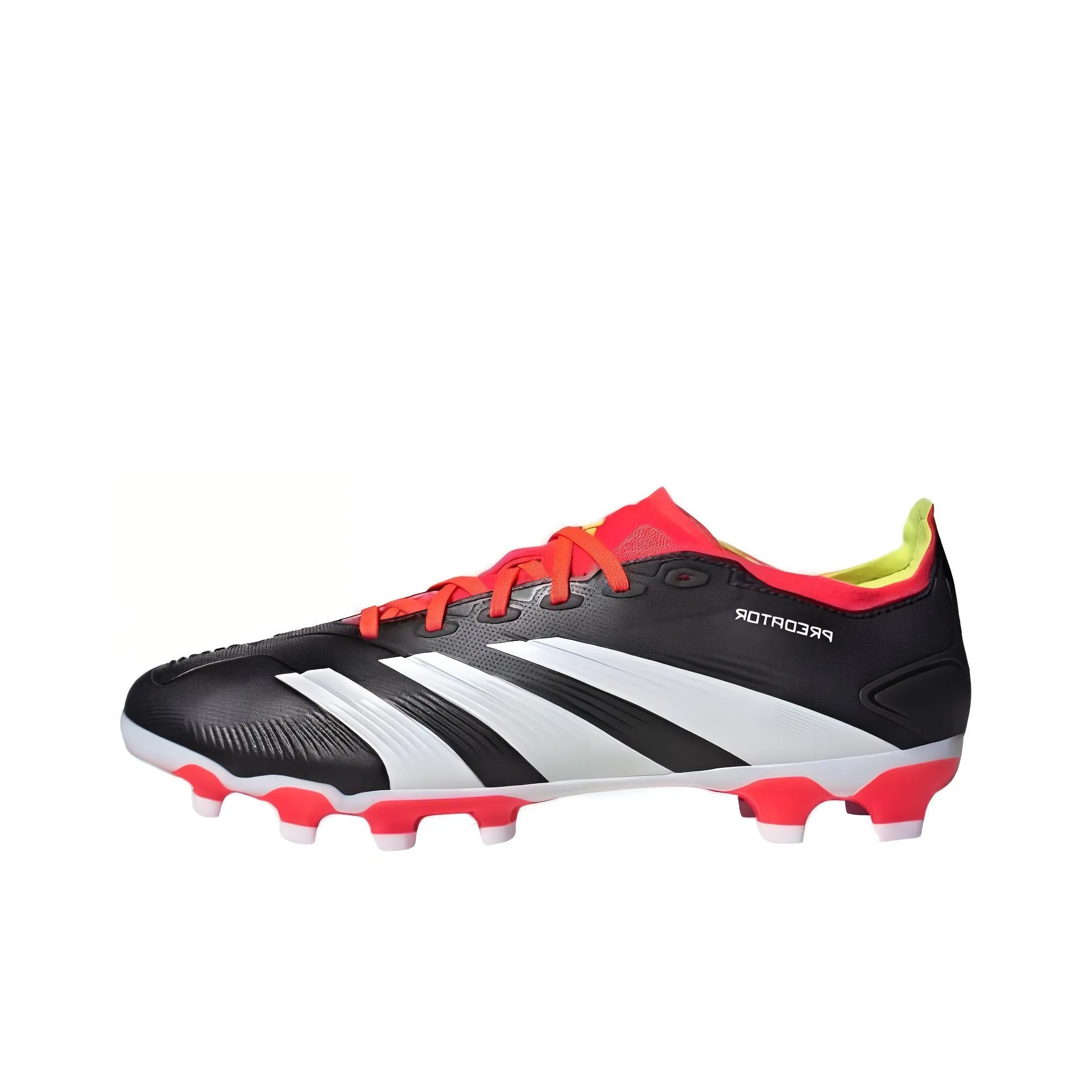 Adidas PREDATOR 24 MG MULTI Ground Аbrasion Resistant Футбольные бутсы Унисекс Черный Белый Красный