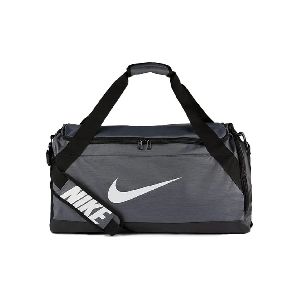 Nike Polyester Luggage Bag Travel Bag Unisex Flint Lime/Black/White