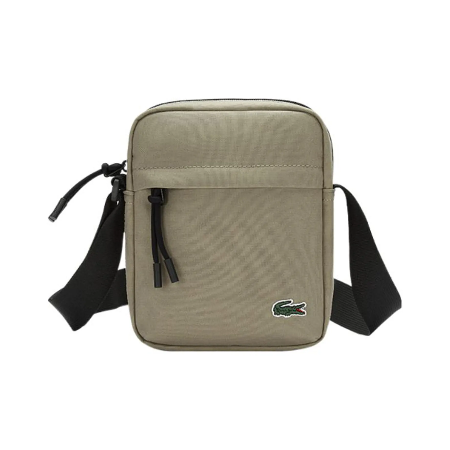 Сумка через плечо из ткани в сотрудничестве с LACOSTE стандартная мужская зеленого цвета Fennel