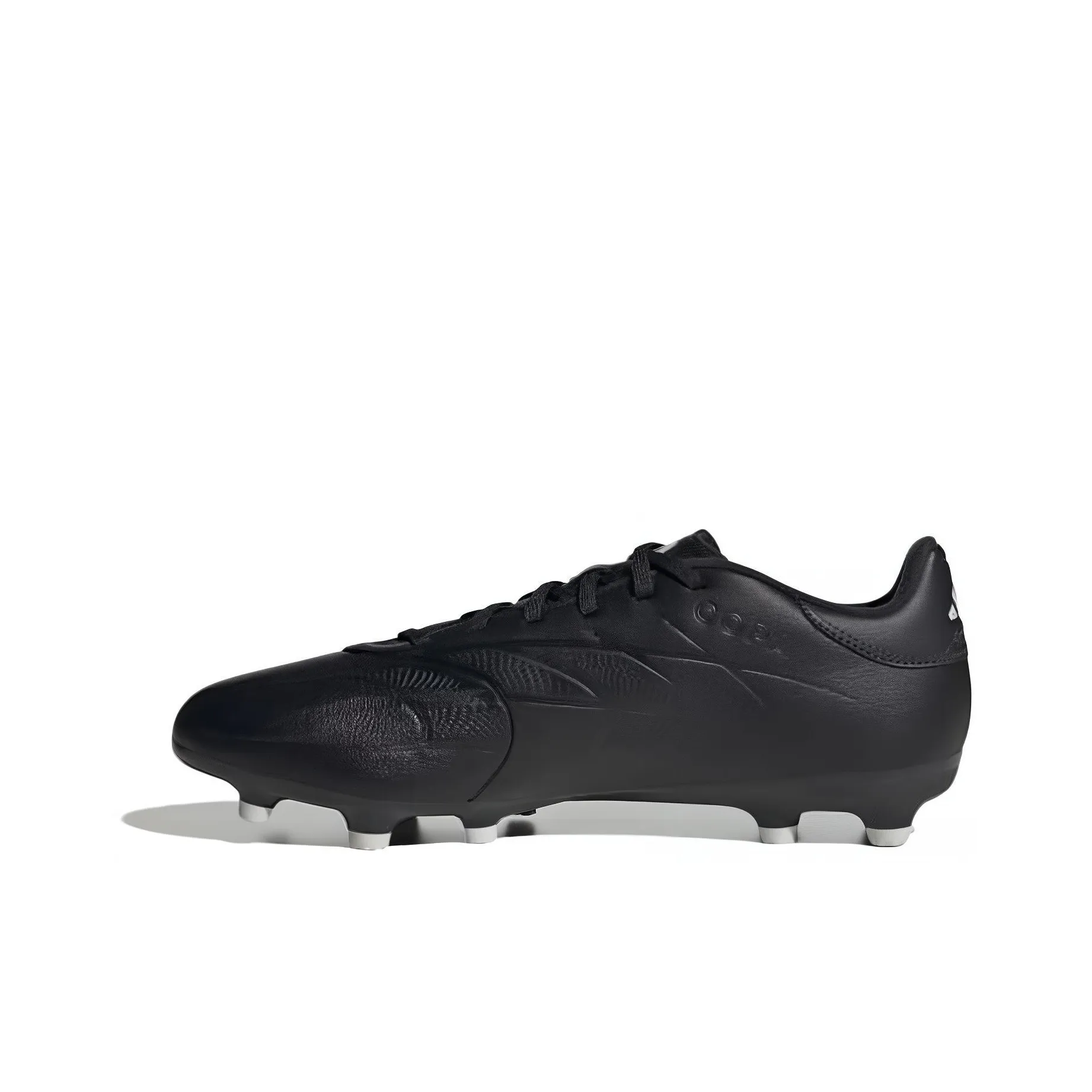 Adidas COPA PURE 2 FG Твердый Грунт Амортизация Износостойкие Футбольные Бутсы Унисекс Черный Серебряный