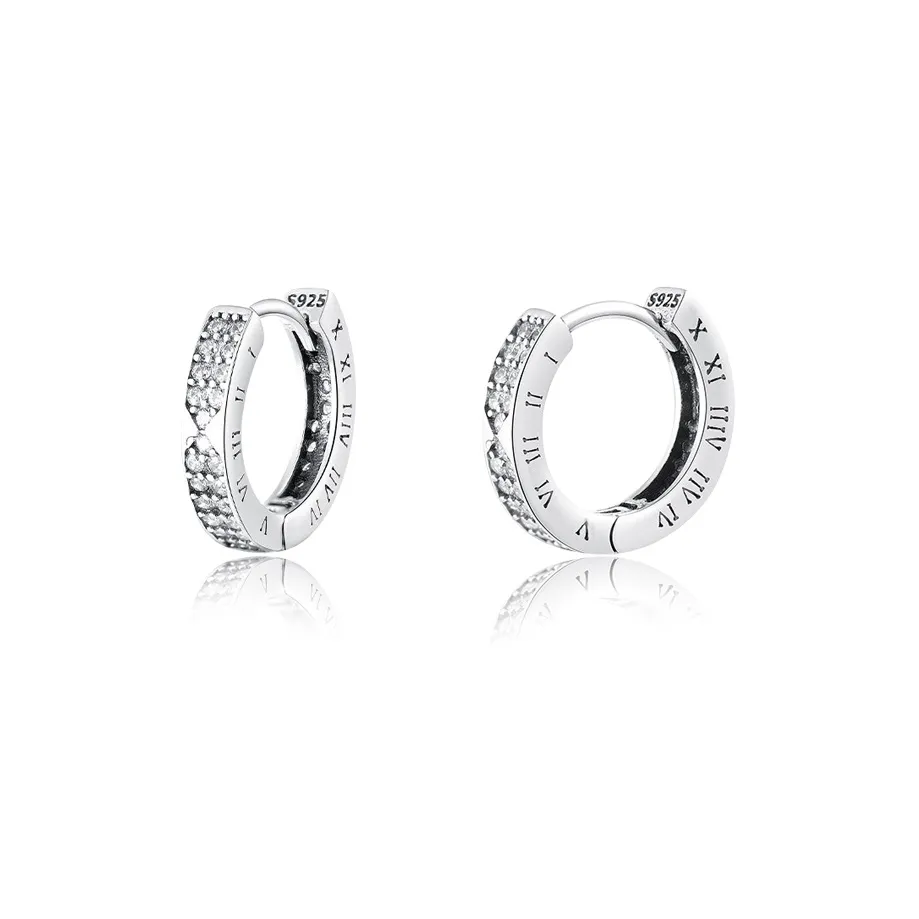 Серьги-гвоздики из стерлингового серебра 925 пробы Ringlove Мужские