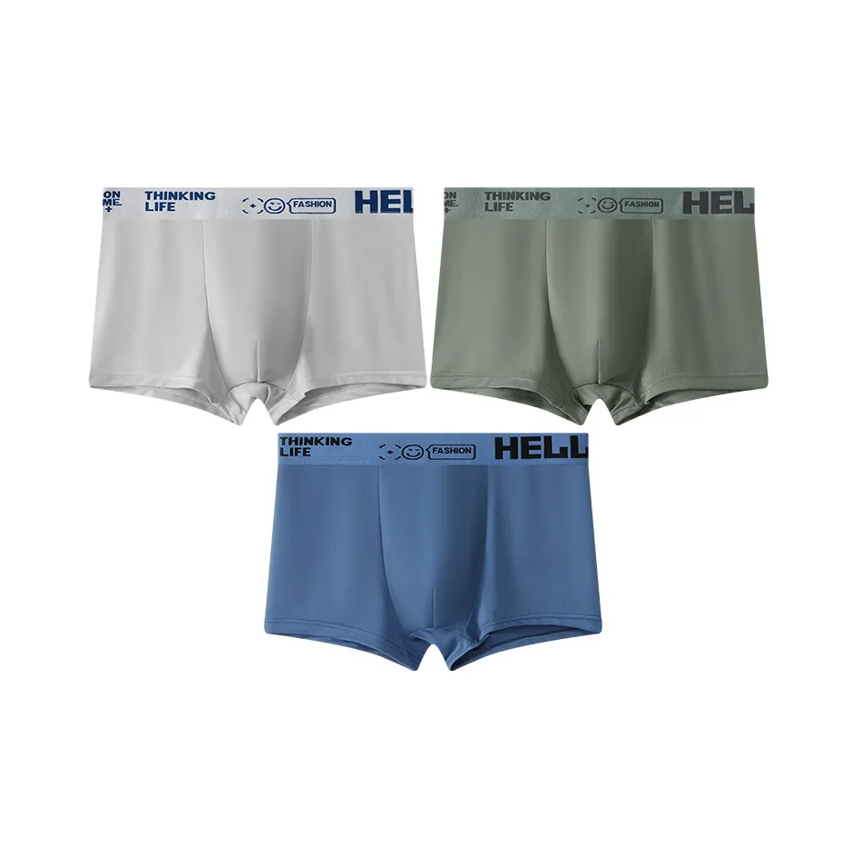 Close fitting Areas Summer Underpants Men's 3 Pack