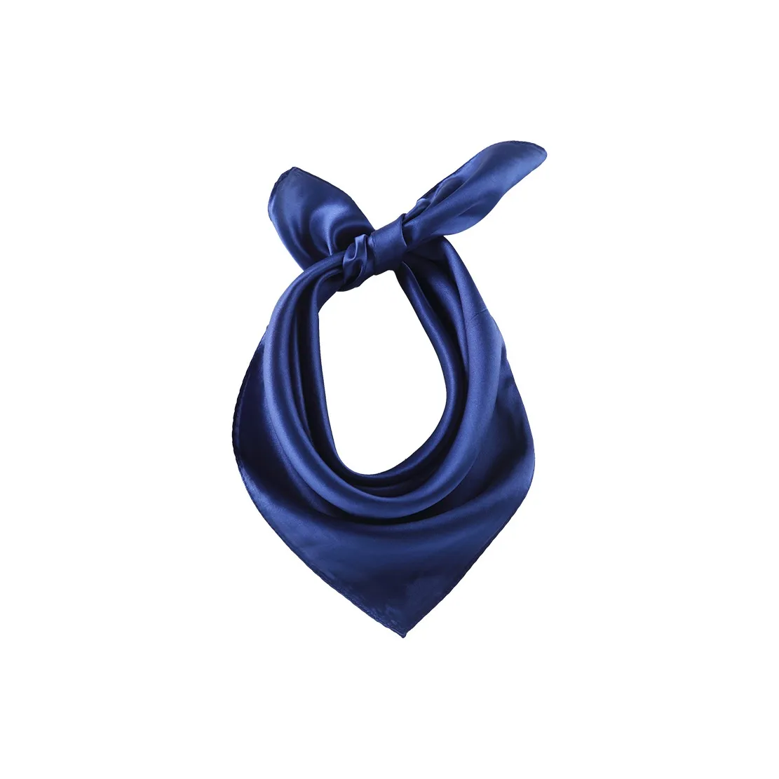 Hang Silk Road 100% шелк из тутового шелкопряда Шарфы Унисекс Синий