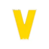 레터링 V 벽걸이 수납 선물 포장 (조립 블록 미포함)