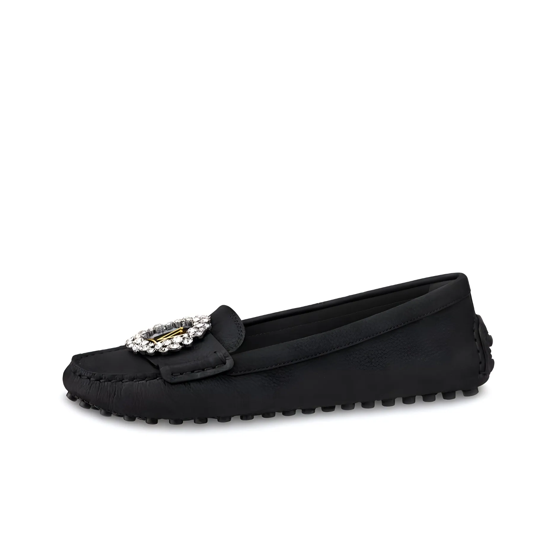 LOUIS VUITTON Dauphine Shoes 'Black Suede' Women's