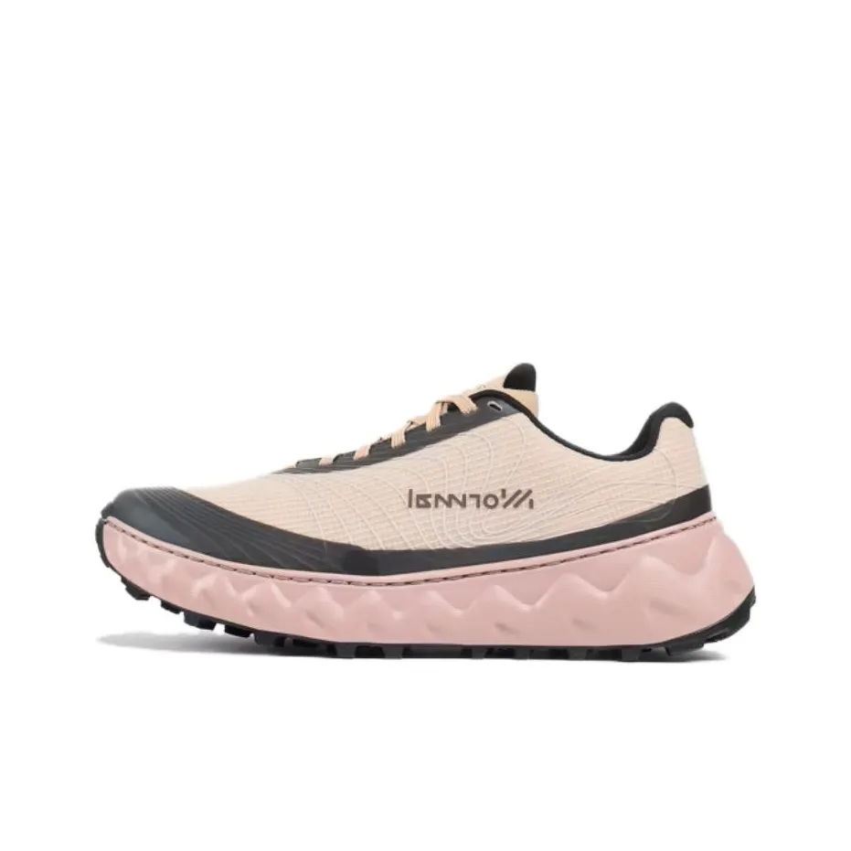 NNormal Амортизация Износостойкие Низкие Кроссовки для Бега Женские Бежево-Серые