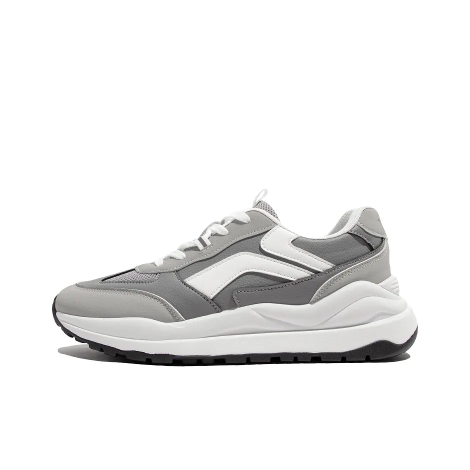 TUOPIN Pie Shoes Slip Resistant Breathable Supportive Lightweight Height Increasing Chunky Sneakers