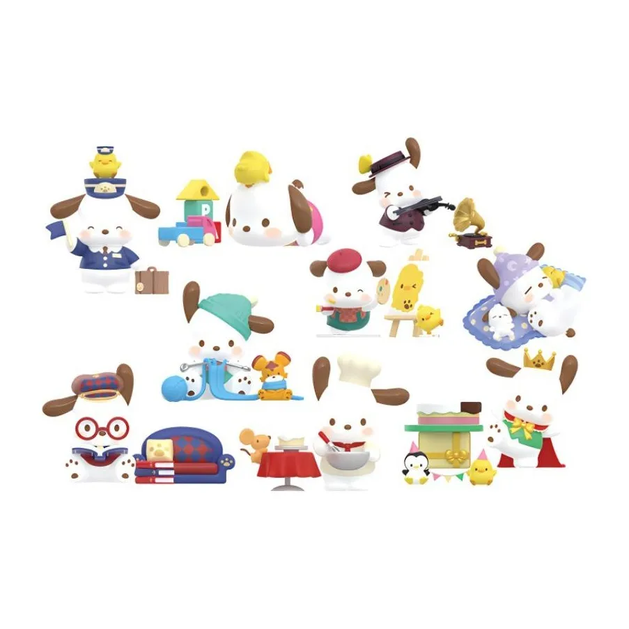 TOP TOY Покаччо Винтаж Time Train Collection Слепые коробки Один Mystery Коробка Целая коробка 8 шт