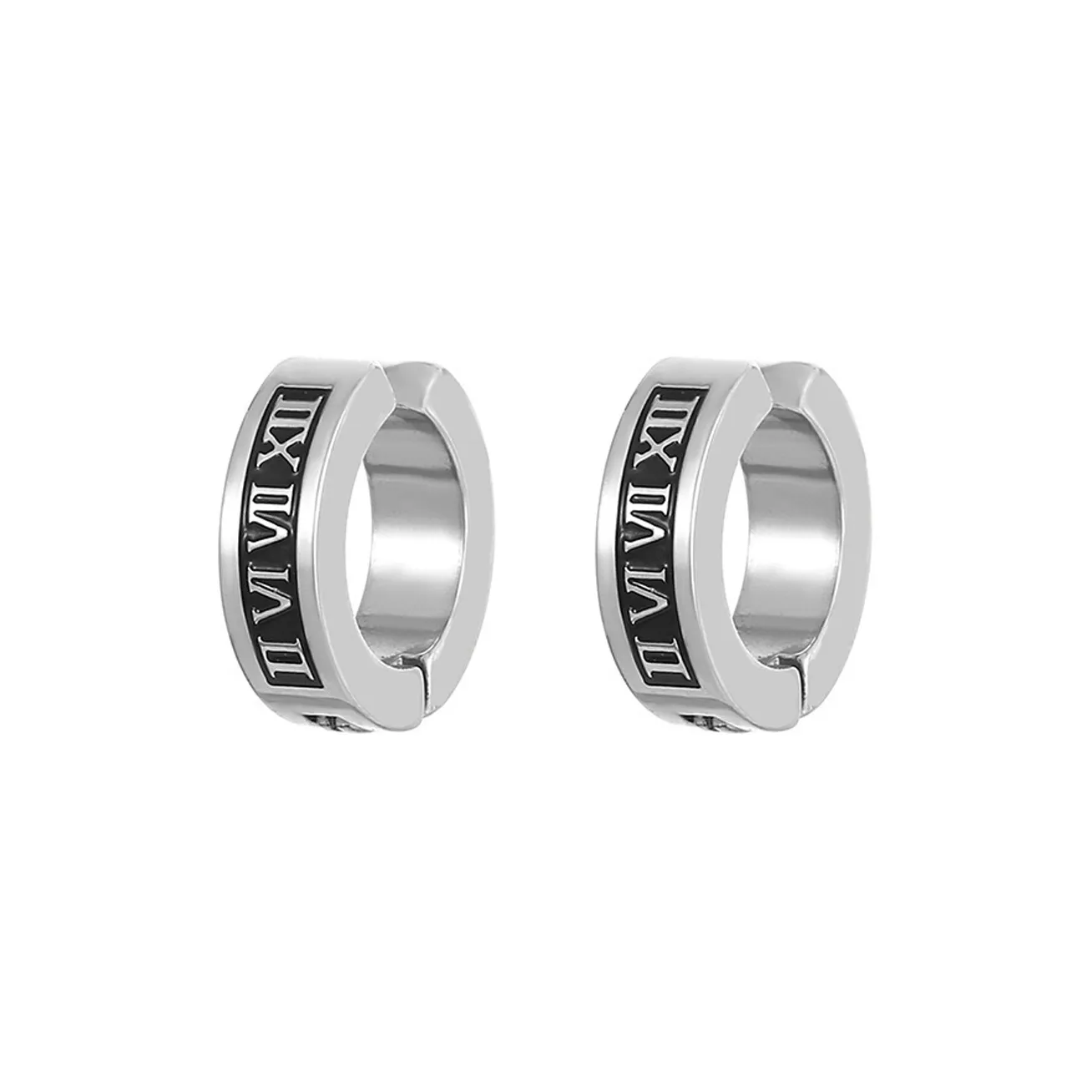 MIDNIGHT MOMENT Титановая сталь Нижняя заколка Серьги On Унисекс