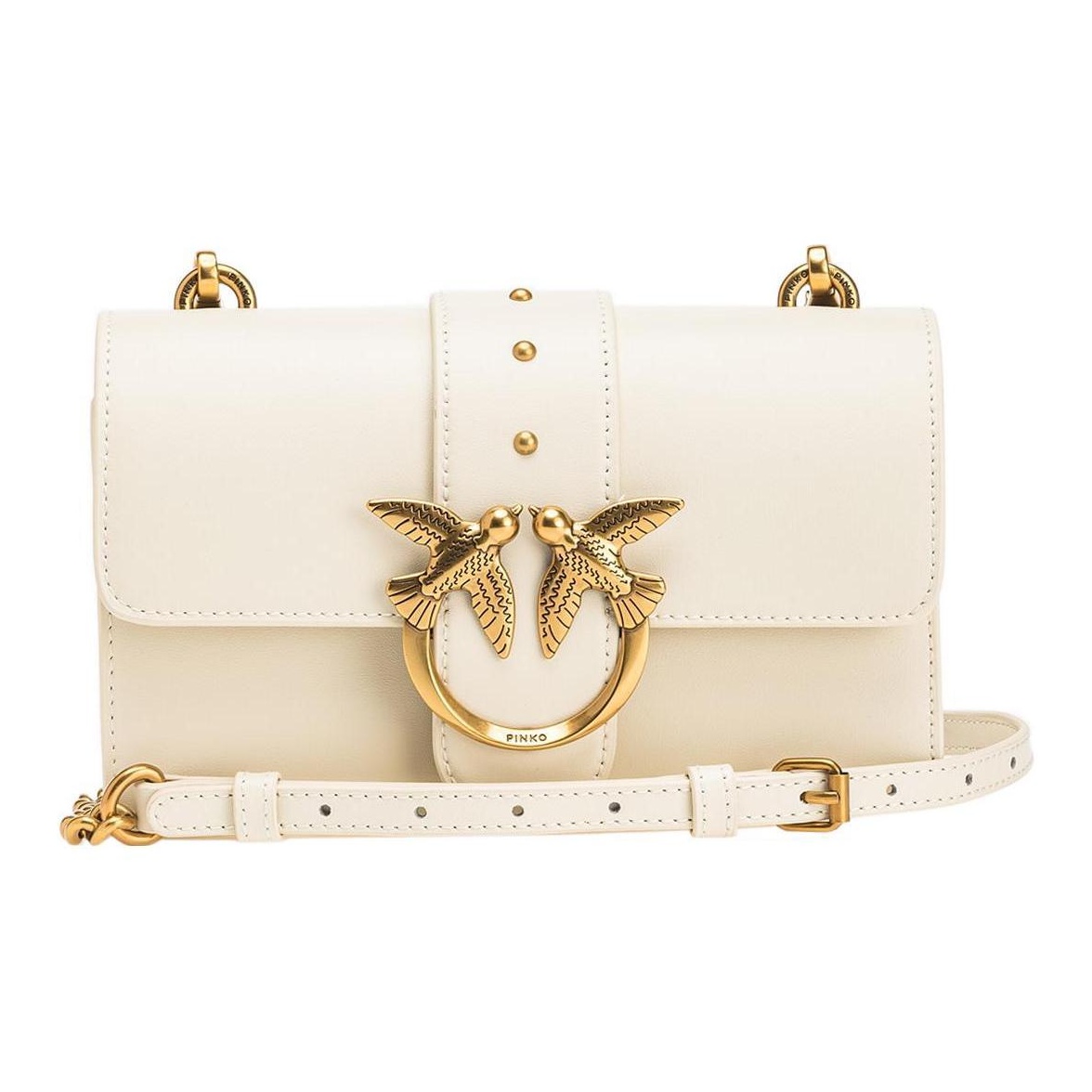 ショルダーバッグ・ポシェット PINKO SS25 Pinko Bags.. White (100062 A0F1Z14Q) Pinko Women's Bag Love One Wallet 100062-A0GK Z14O White