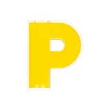 레터링 P 벽걸이 수납 선물 포장 (조립 블록 미포함)